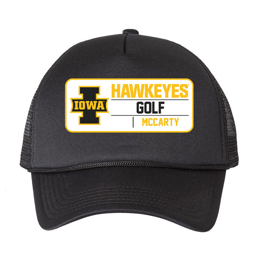 Iowa - NCAA Men's Golf : Jack McCarty - Trucker Hat-0