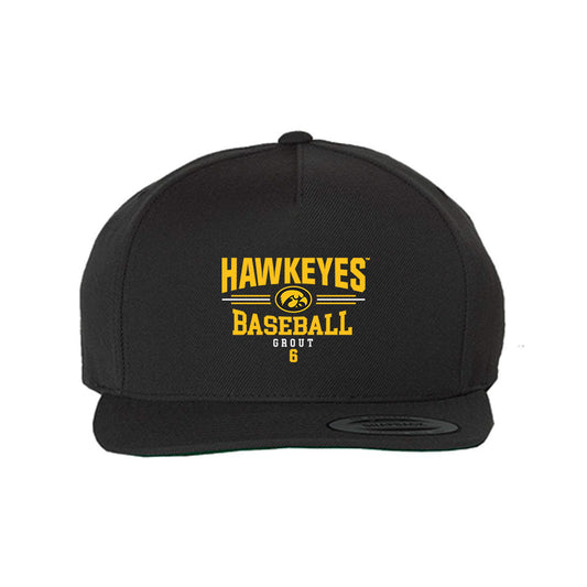 Iowa - NCAA Baseball : Karson Grout - Snapback Hat