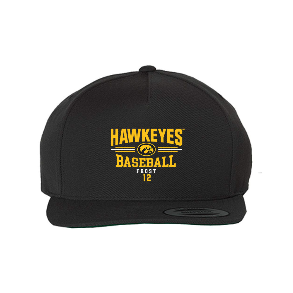 Iowa - NCAA Baseball : Jaixen Frost - Snapback Hat