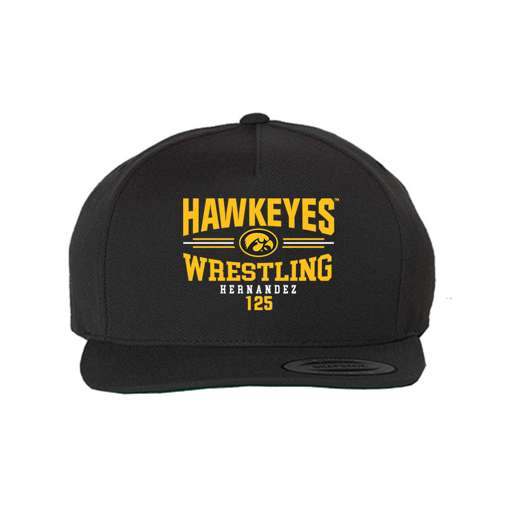 Iowa - NCAA Wrestling : Keyan Hernandez - Snapback Hat-1