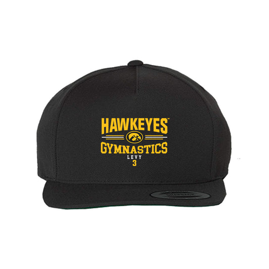 Iowa - NCAA Men's Gymnastics : Nolan Levy - Snapback Hat