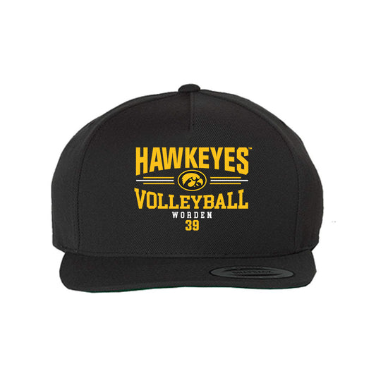 Iowa - NCAA Women's Volleyball : Alyssa Worden - Snapback Hat