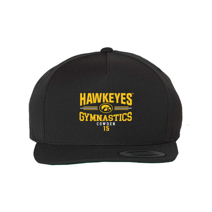 Iowa - NCAA Men's Gymnastics : Treyce Cowden - Snapback Hat