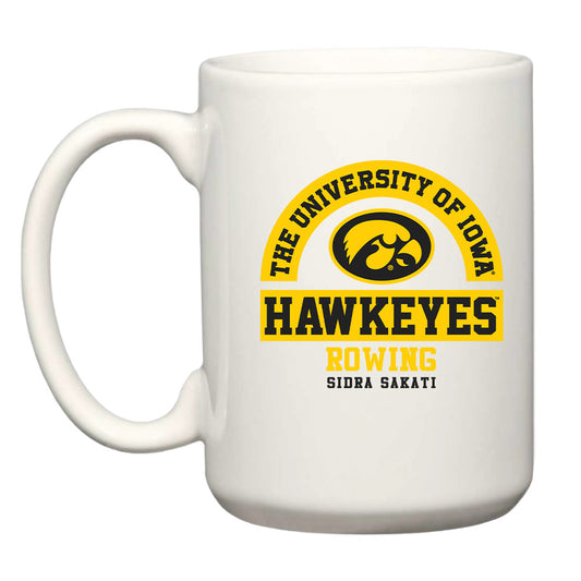 Iowa - NCAA Women's Rowing : Sidra Sakati - Coffee Mug-0