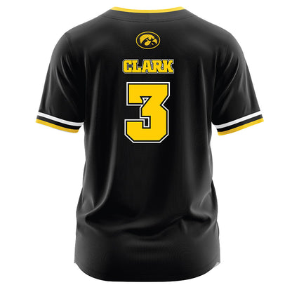 Iowa - NCAA Softball : Shamya Clark - Black Jersey-1