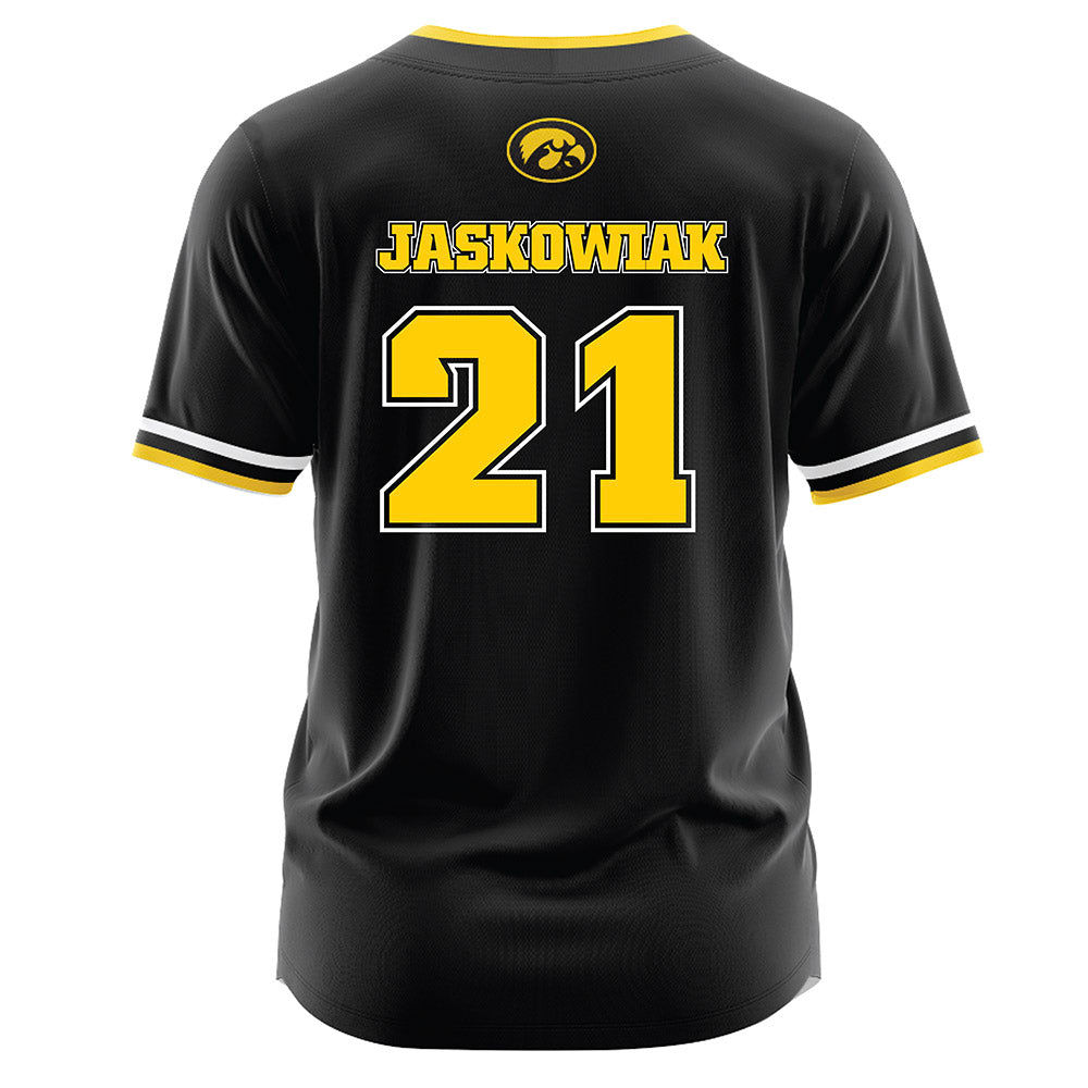 Iowa - NCAA Softball : Andrea Jaskowiak - Black Jersey-1