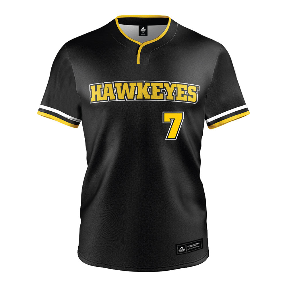 Iowa - NCAA Softball : Phoenyx Silva - Black Jersey-0