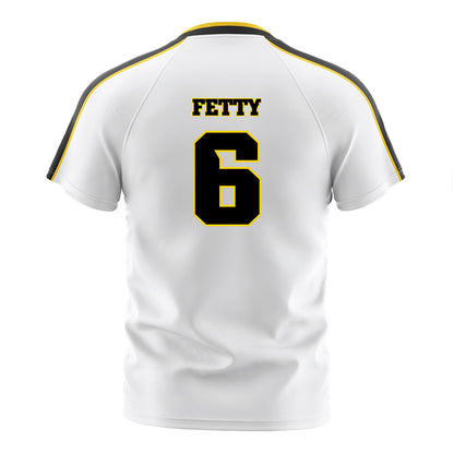 Iowa - NCAA Women's Soccer : Rielee Fetty - White Soccer Jersey-1