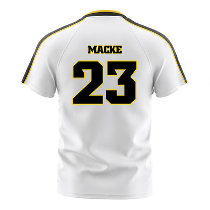 Iowa - NCAA Women's Soccer : Alli Macke - White Soccer Jersey-1