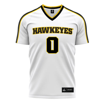 Iowa - NCAA Women's Soccer : Taylor Kane - White Soccer Jersey