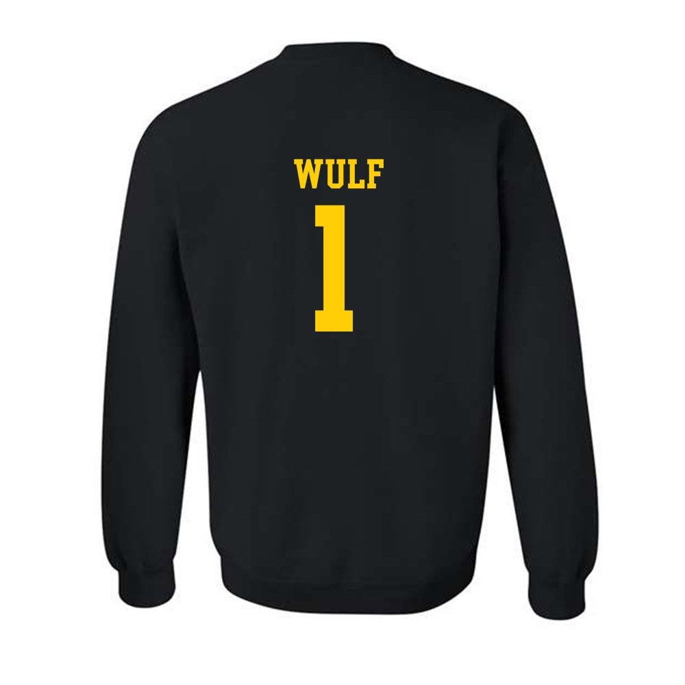 Iowa - NCAA Baseball : Caleb Wulf - Crewneck Sweatshirt-1