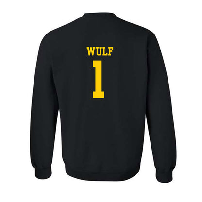 Iowa - NCAA Baseball : Caleb Wulf - Crewneck Sweatshirt-1