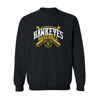 Iowa - NCAA Baseball : Caleb Wulf - Crewneck Sweatshirt-0