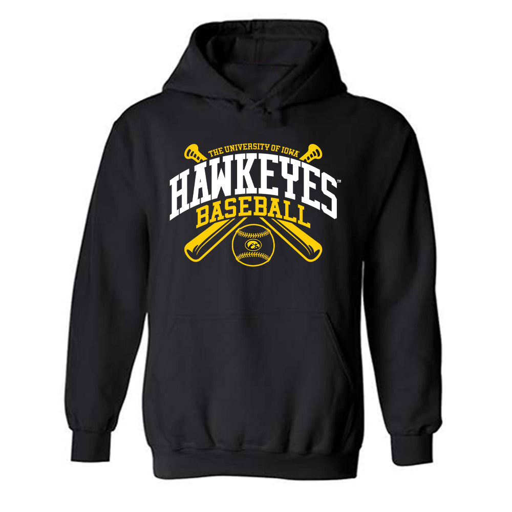 Iowa - NCAA Baseball : John Henry Kohorst - Hooded Sweatshirt-0