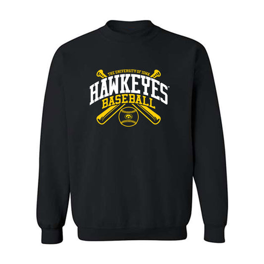 Iowa - NCAA Baseball : Brant Hogue - Crewneck Sweatshirt-0