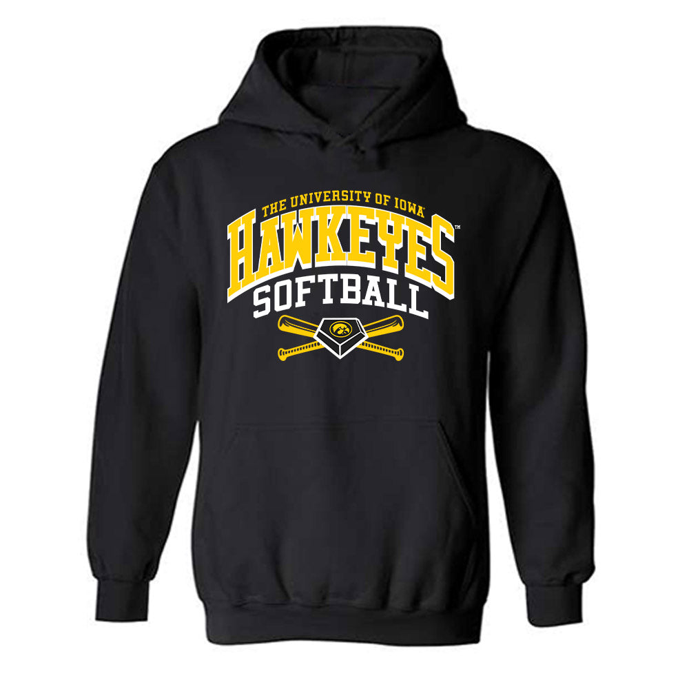 Iowa - NCAA Softball : Devin Simon - Sports Shersey Hooded Sweatshirt-0