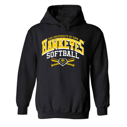 Iowa - NCAA Softball : Jaidyn Sellers - Sports Shersey Hooded Sweatshirt-0