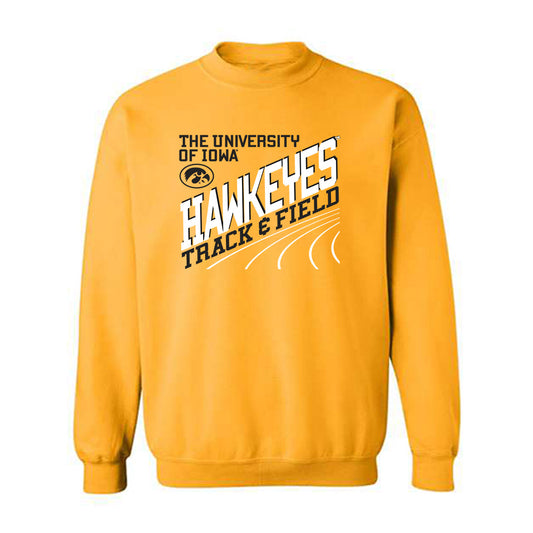 Iowa - NCAA Men's Track & Field : Tyler Kenaga - Sports Shersey Crewneck Sweatshirt