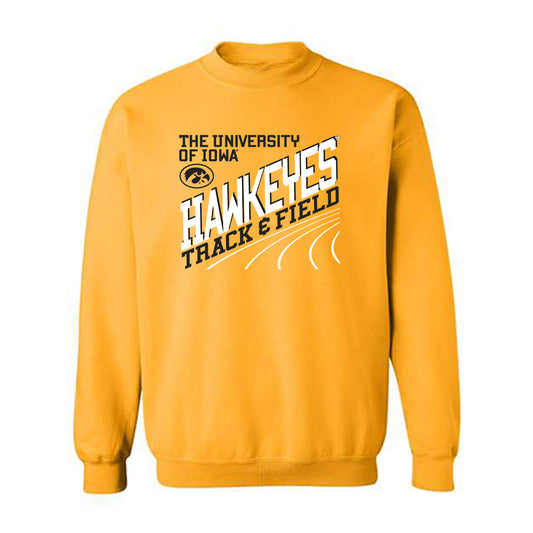 Iowa - NCAA Men's Track & Field : Mike Stein - Sports Shersey Crewneck Sweatshirt-0