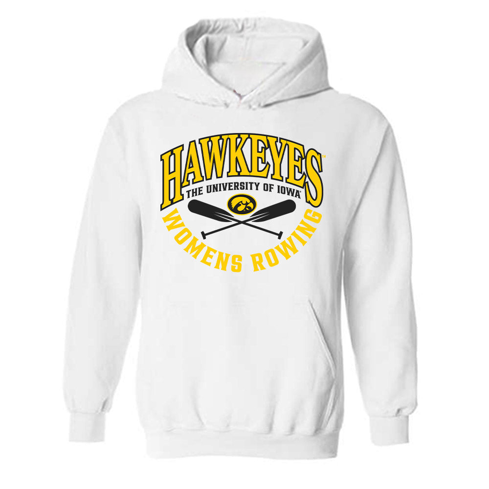 Iowa - NCAA Women's Rowing : Olivia Leschisin - Sports Shersey Hooded Sweatshirt-0