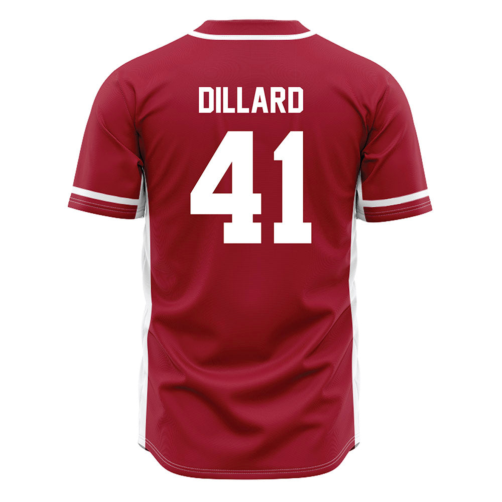 Oklahoma - NCAA Baseball : Gunnar Dillard - Maroon Jersey-1