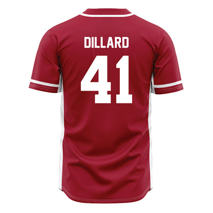 Oklahoma - NCAA Baseball : Gunnar Dillard - Maroon Jersey-1