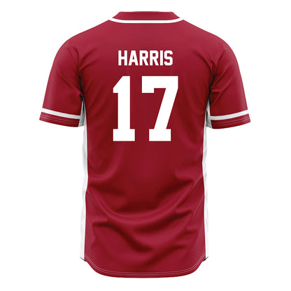 Oklahoma - NCAA Baseball : Dasan Harris - Maroon Jersey-1