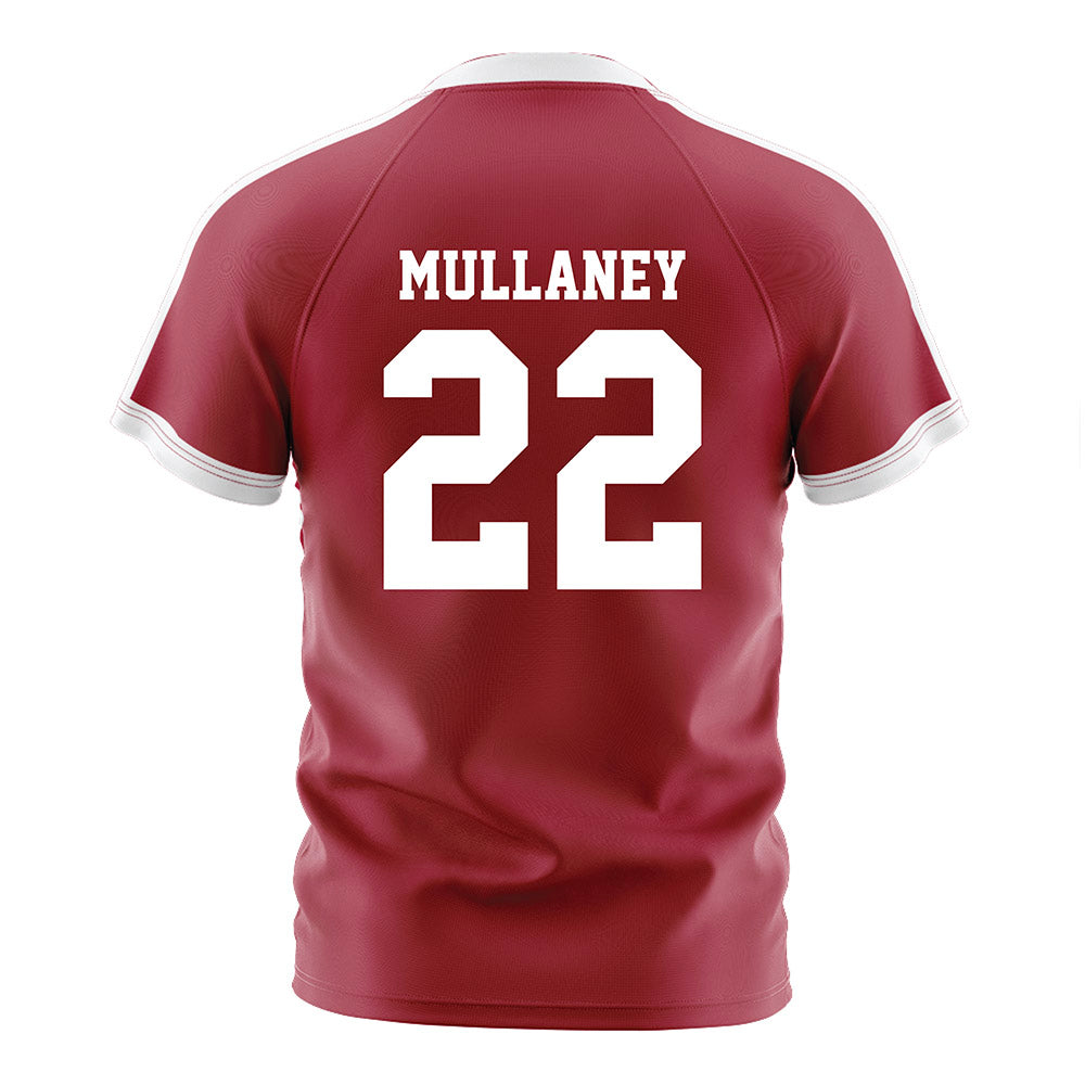 Oklahoma - NCAA Women's Soccer : Brenlin Mullaney - Crimson Red Soccer Jersey-1