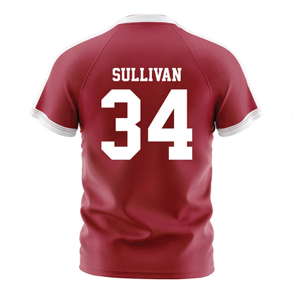 Oklahoma - NCAA Women's Soccer : Callie Sullivan - Crimson Red Soccer Jersey-1