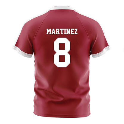 Oklahoma - NCAA Women's Soccer : Bella Martinez - Crimson Red Soccer Jersey-1