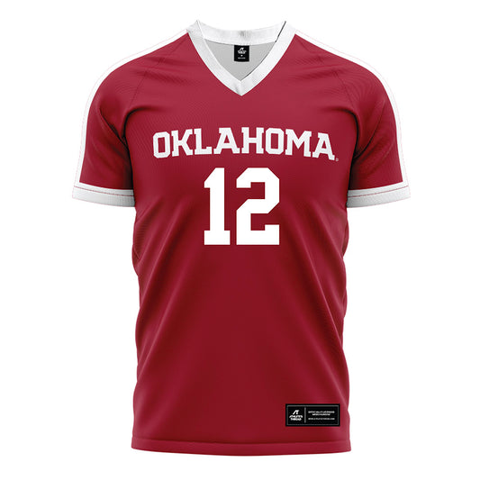 Oklahoma - NCAA Women's Soccer : Alexis Washington - Crimson Red Soccer Jersey