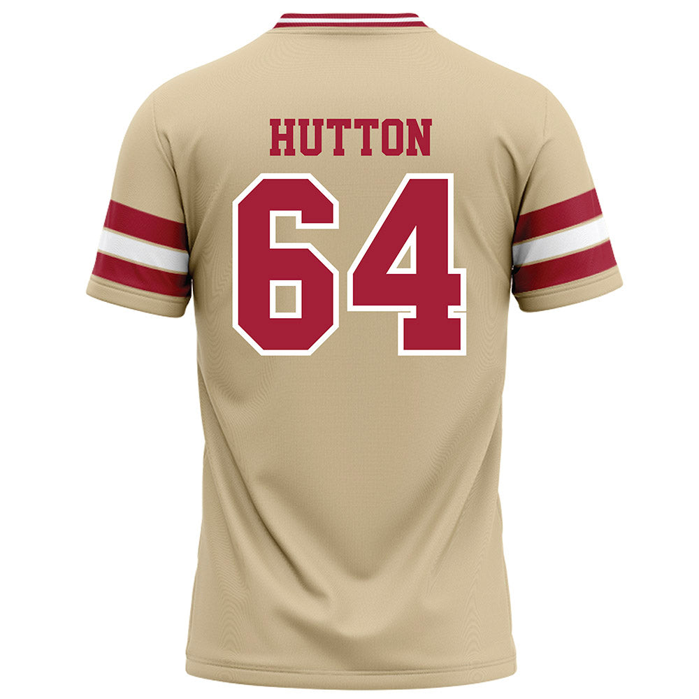 Oklahoma - NCAA Football : Sean Hutton - Cream Football Jersey-1