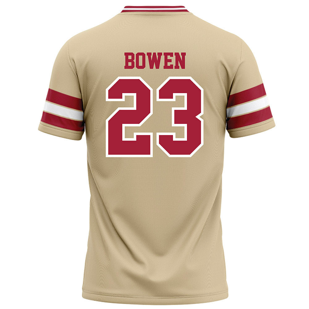 Oklahoma - NCAA Football : Eli Bowen - Cream Football Jersey-1