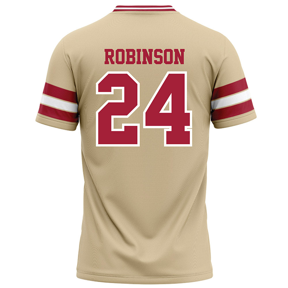 Oklahoma - NCAA Football : Xavier Robinson - Cream Football Jersey-1