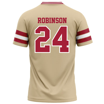 Oklahoma - NCAA Football : Xavier Robinson - Cream Football Jersey-1
