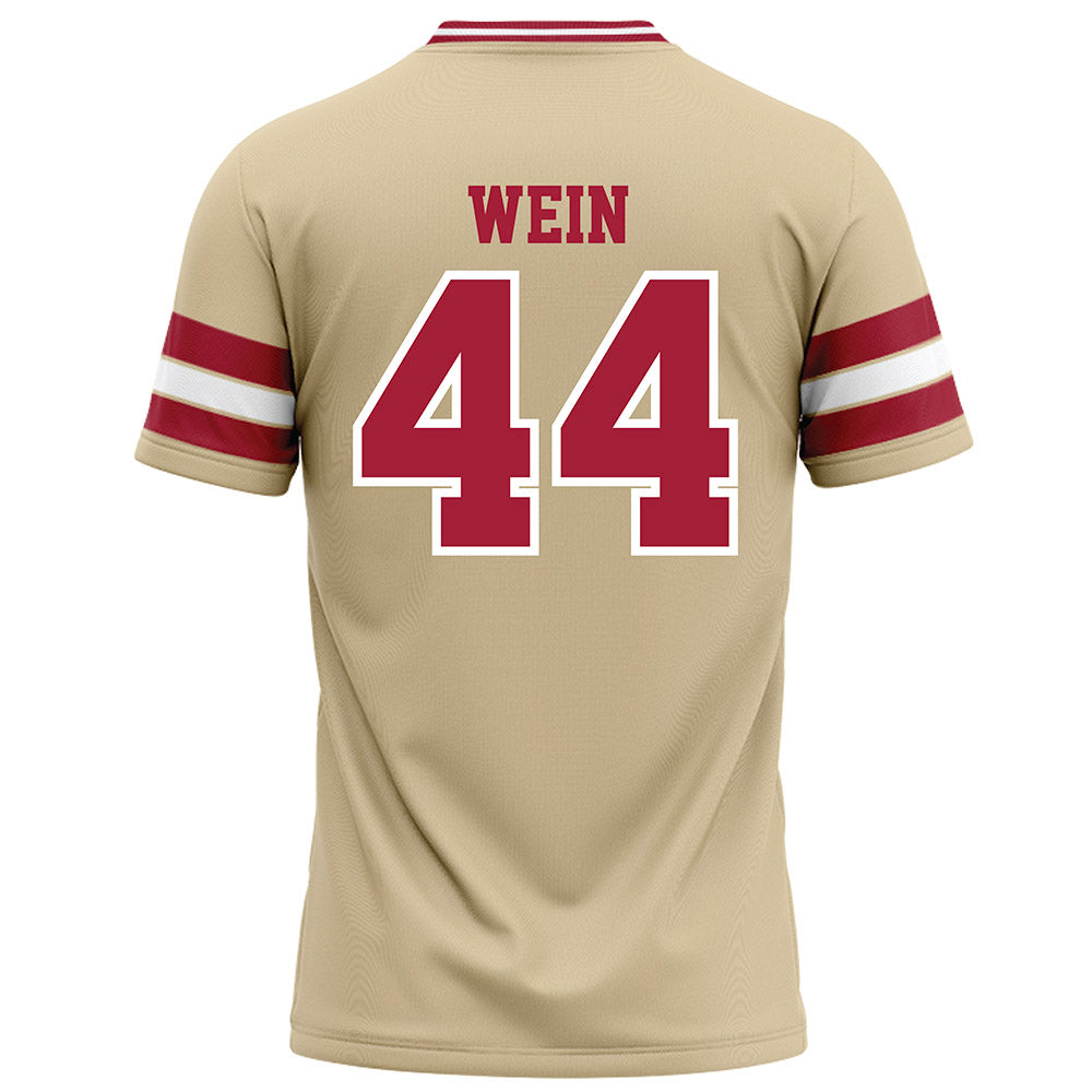 Oklahoma - NCAA Football : Taylor Wein - Cream Football Jersey-1