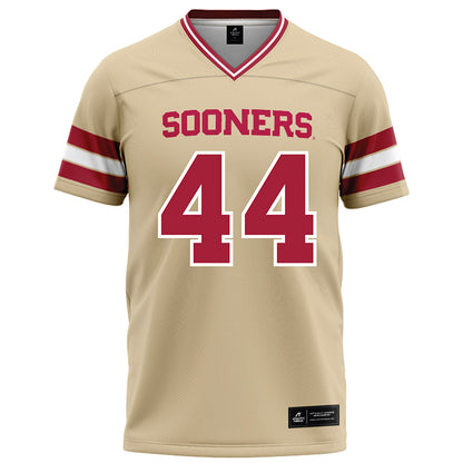 Oklahoma - NCAA Football : Taylor Wein - Cream Football Jersey-0