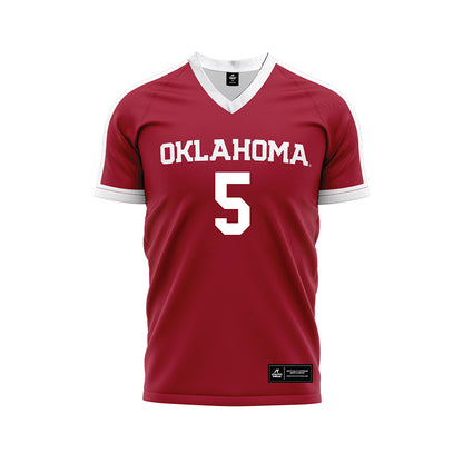 Oklahoma - NCAA Women's Volleyball : Leah Wilton-LaBoy - White Volleyball Jersey