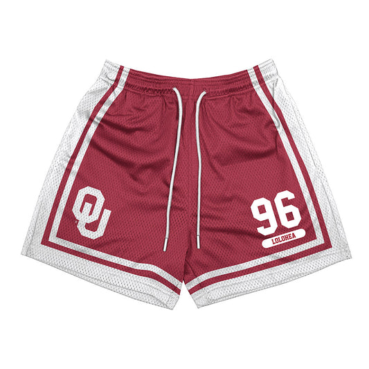 Oklahoma - NCAA Football : Siolaa Lolohea - Shorts-0