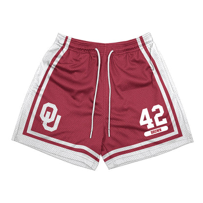 Oklahoma - NCAA Women's Soccer : Riley Brown - Shorts-0
