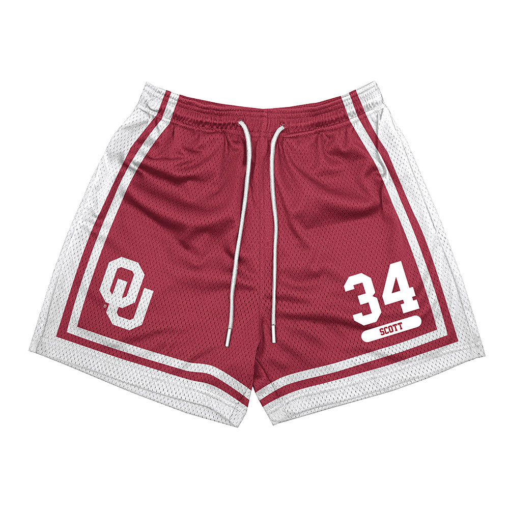 Oklahoma - NCAA Women's Basketball : Liz Scott - Shorts-0