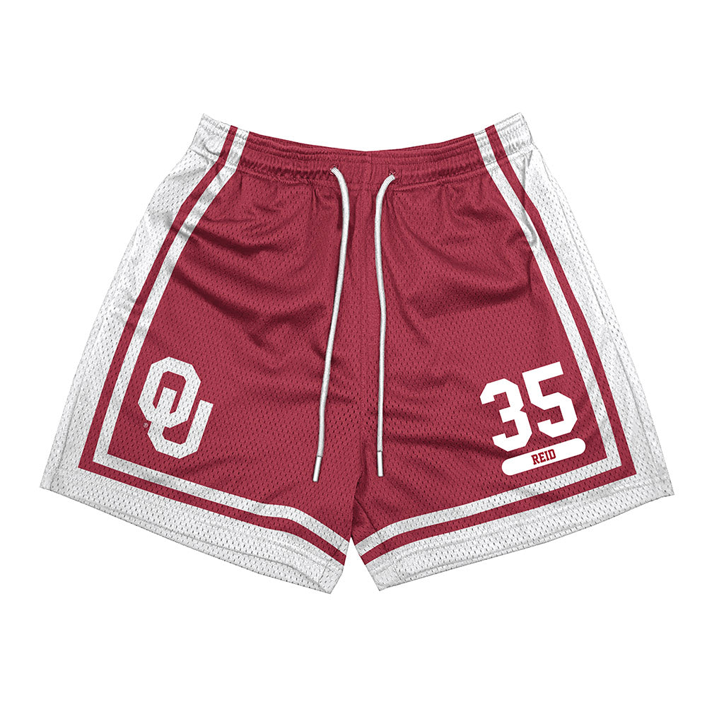 Oklahoma - NCAA Men's Basketball : Derrion Reid - Shorts-0
