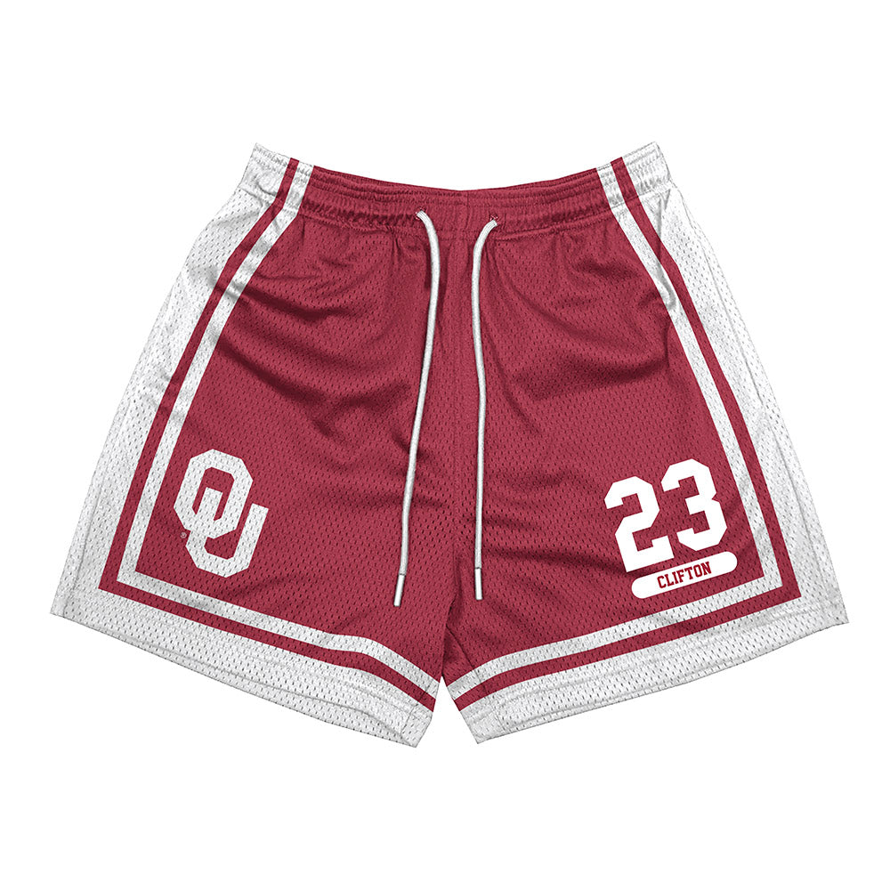 Oklahoma - NCAA Women's Soccer : Cassie Clifton - Shorts-0