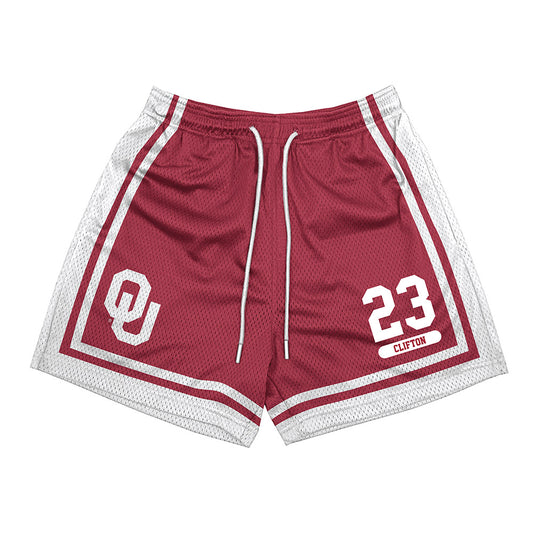 Oklahoma - NCAA Women's Soccer : Cassie Clifton - Shorts-0