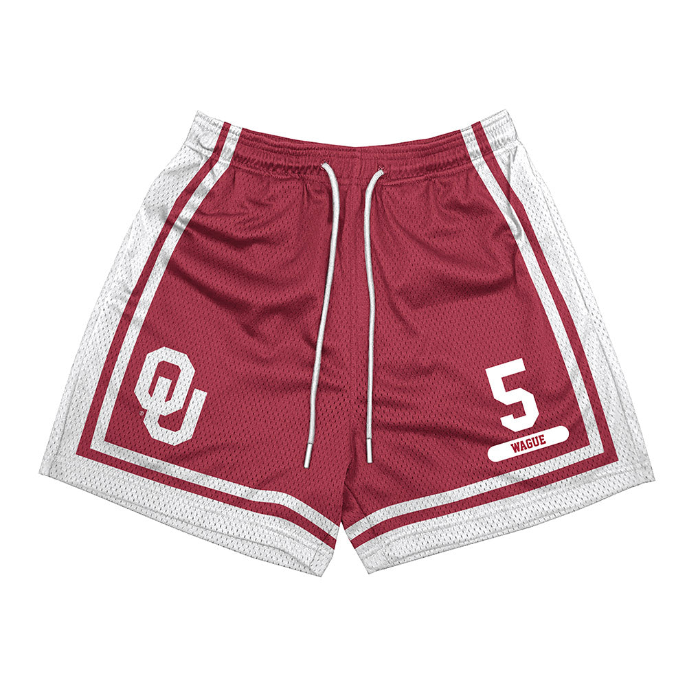 Oklahoma - NCAA Men's Basketball : Mohamed Wague - Shorts-0