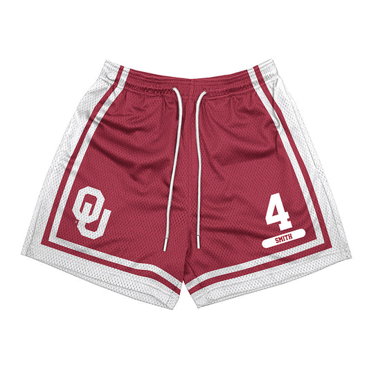 Oklahoma - NCAA Women's Basketball : Caya Smith - Shorts-0