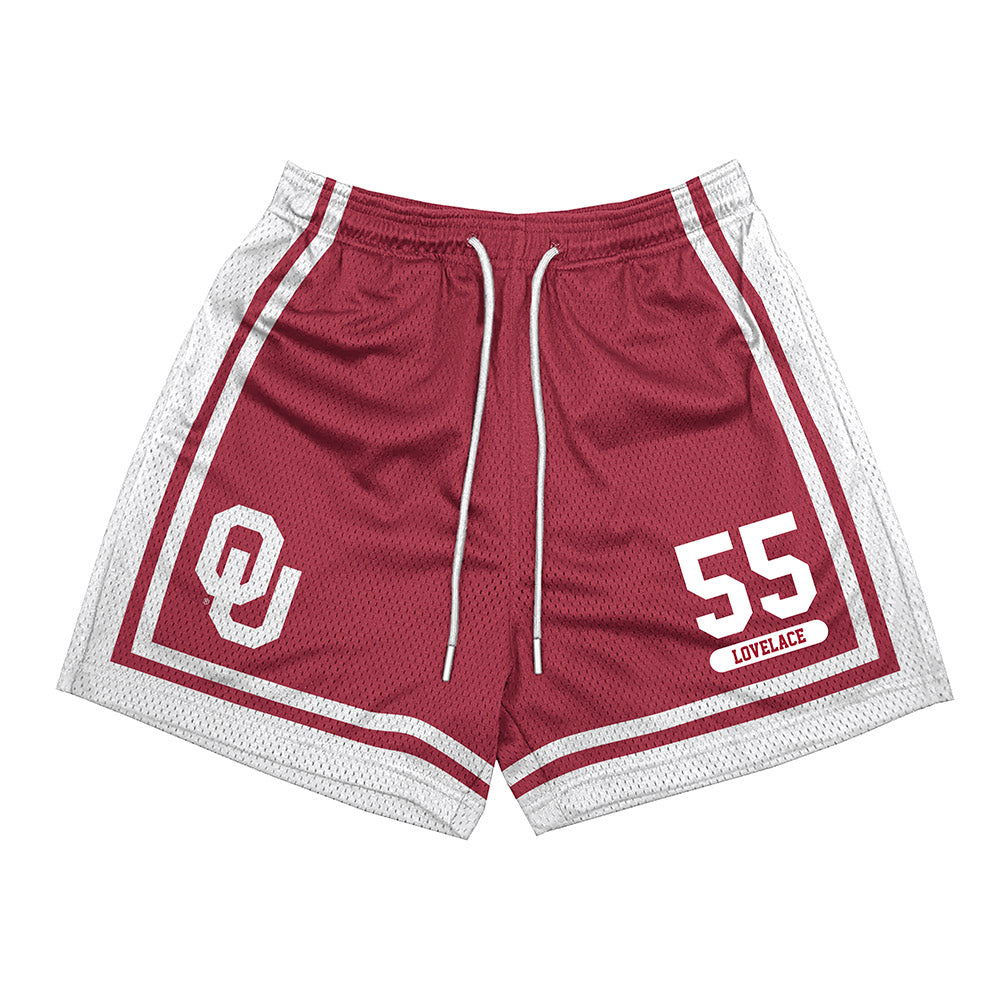 Oklahoma - NCAA Men's Basketball : Reid Lovelace - Shorts-0