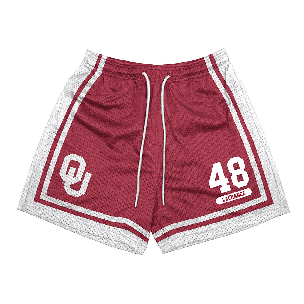 Oklahoma - NCAA Baseball : Deiten Lachance - Shorts-0