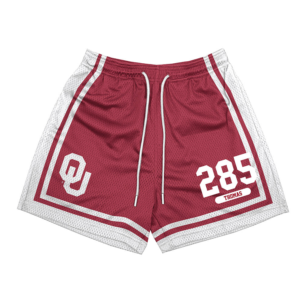 Oklahoma - NCAA Wrestling : Ricky Thomas - Shorts-0