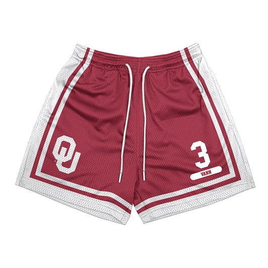 Oklahoma - NCAA Women's Basketball : Zya Vann - Shorts-0